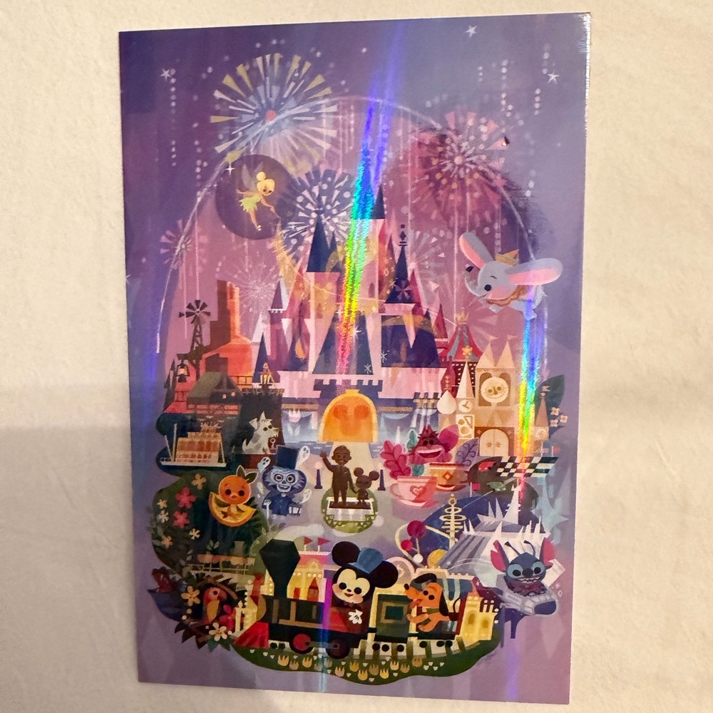 Disney Postcard Set of 5 by Joey Chou - Picture 2 of 7